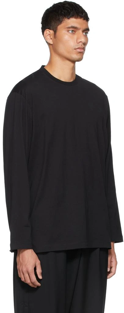 商品Y-3|Black Core Logo Long Sleeve T-Shirt,价格¥314,第2张图片详细描述