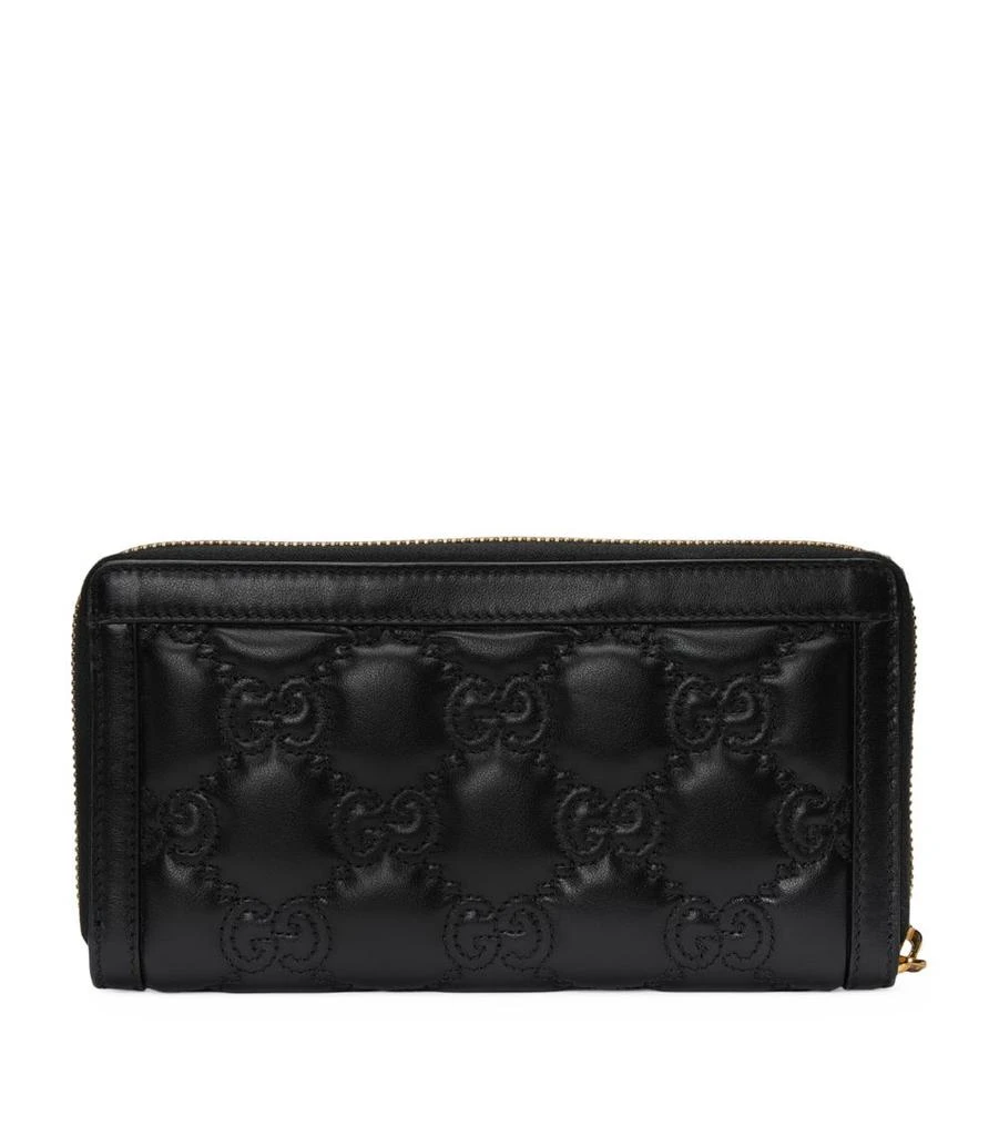 商品Gucci|Matelassé Leather GG Zip-Around Wallet,价格¥6247,第4张图片详细描述