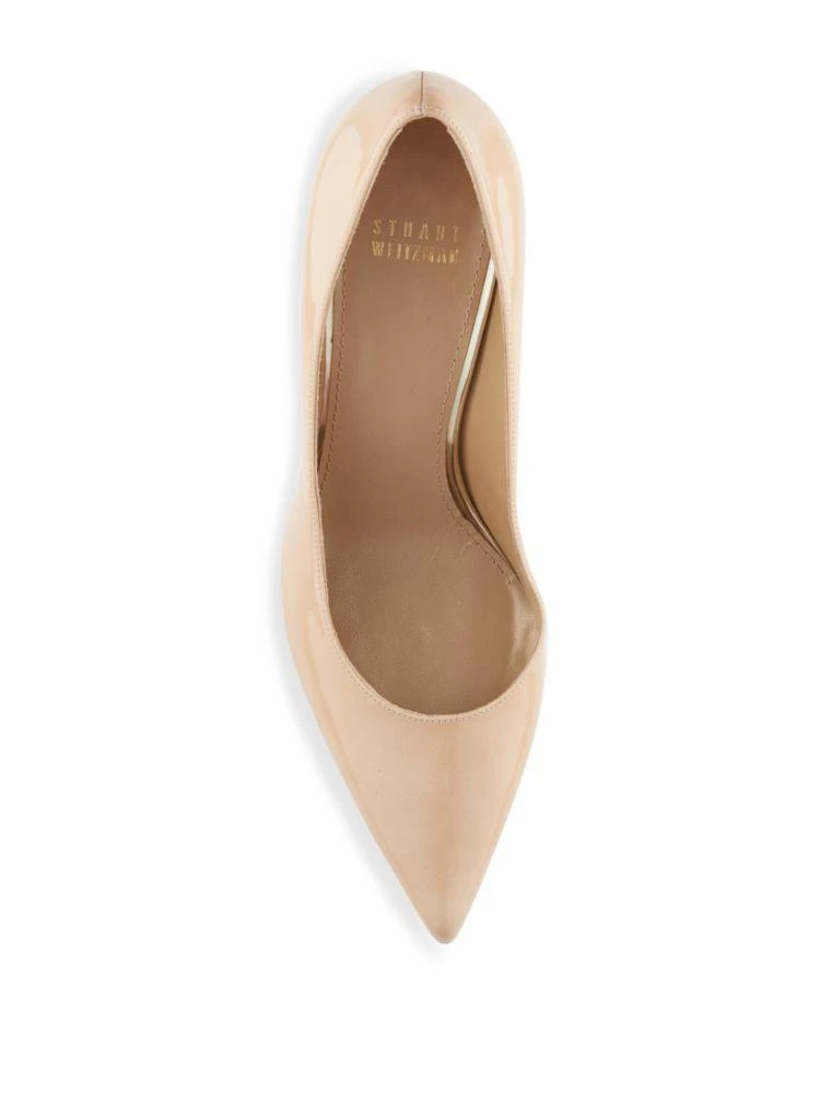 商品Stuart Weitzman|Heist Patent Leather Point Toe Pumps,价格¥789,第4张图片详细描述