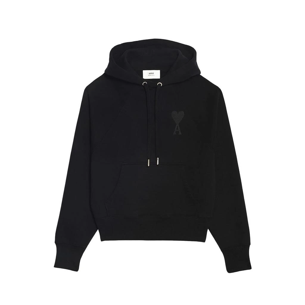 商品AMI|Hoodie In Heavy Loopback Organic Cotton Fleece,价格¥2826,第1张图片