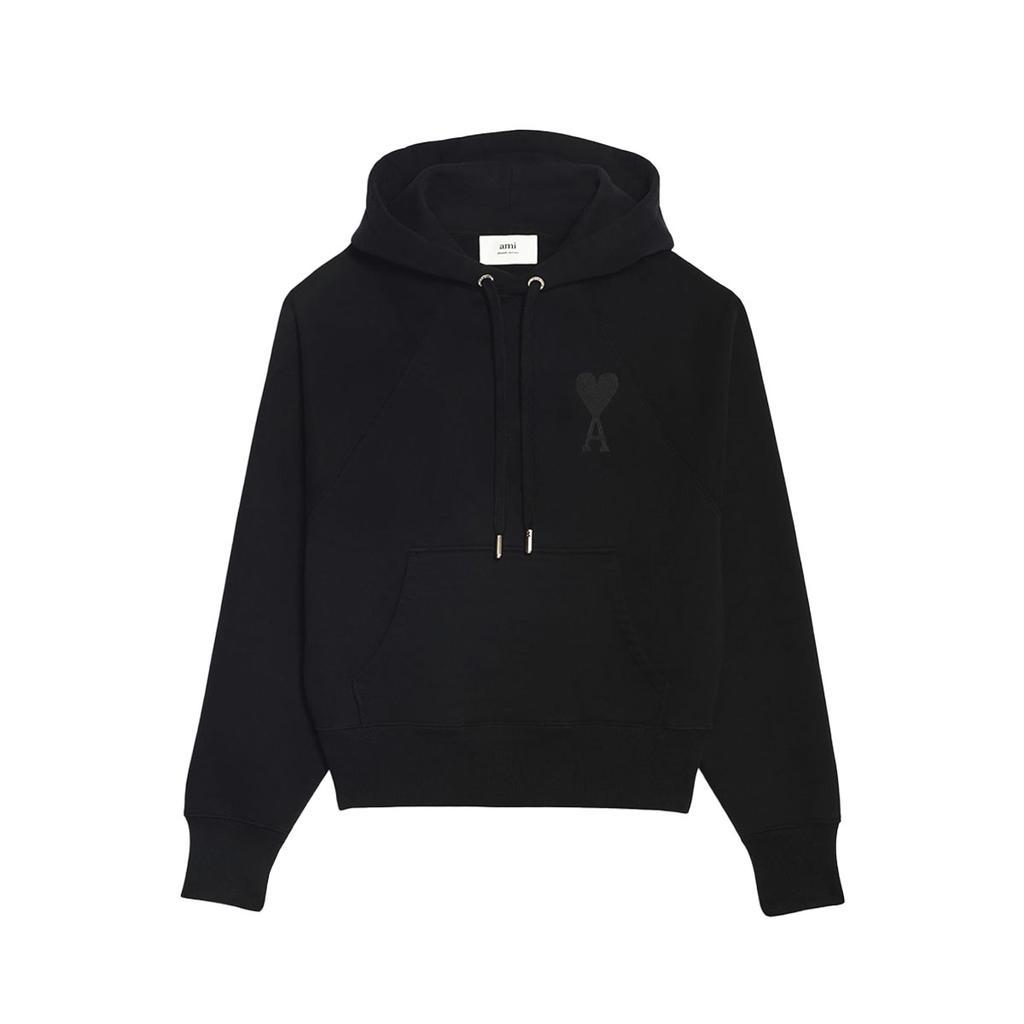 商品AMI|Hoodie In Heavy Loopback Organic Cotton Fleece,价格¥2705,第1张图片