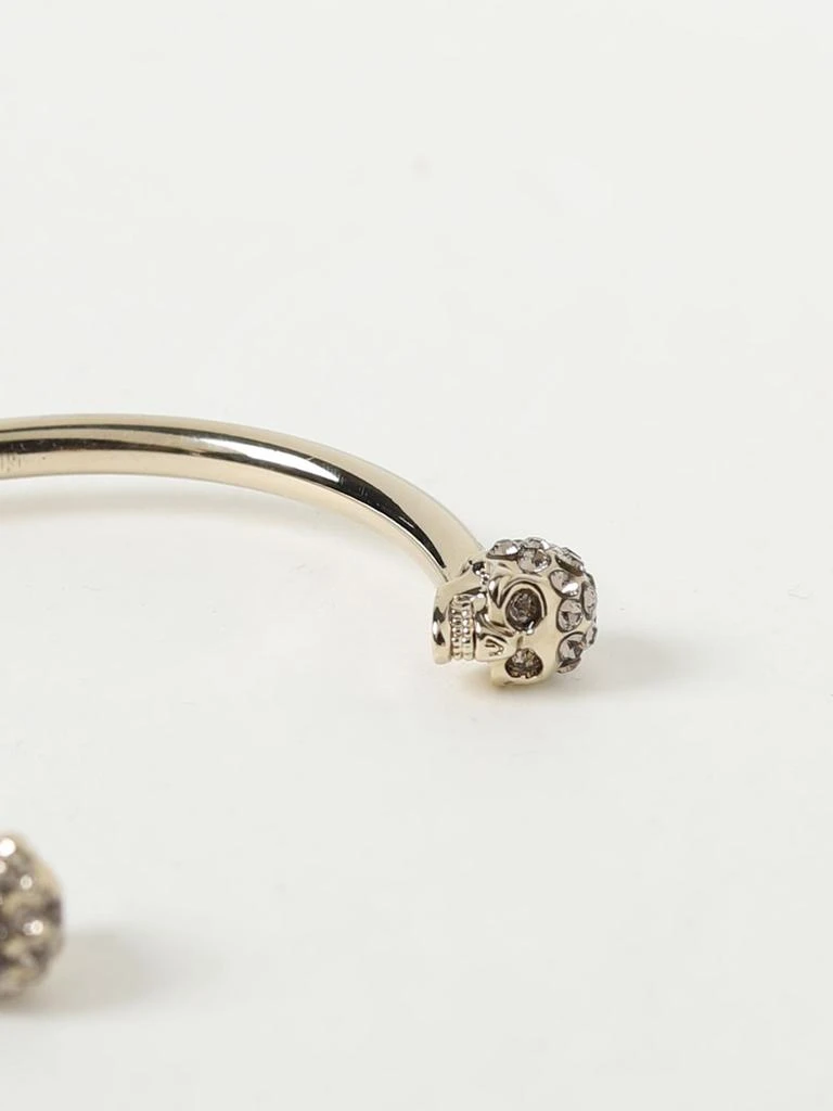 商品Alexander McQueen|Alexander McQueen Twins Skull bracelet in metal,价格¥2412,第2张图片详细描述