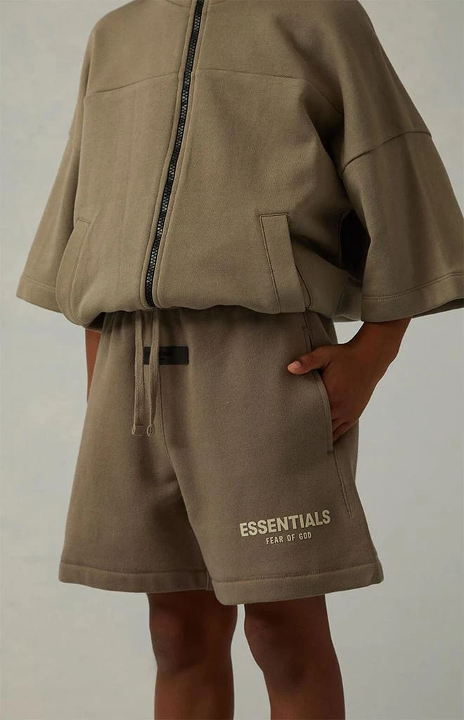 商品Essentials|Desert Taupe Sweat Shorts,价格¥126,第5张图片详细描述