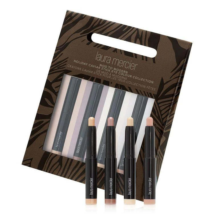 商品Laura Mercier|4-Pc. Mod To Modern Holiday Caviar Stick Eye Colour Set,价格¥285,第1张图片