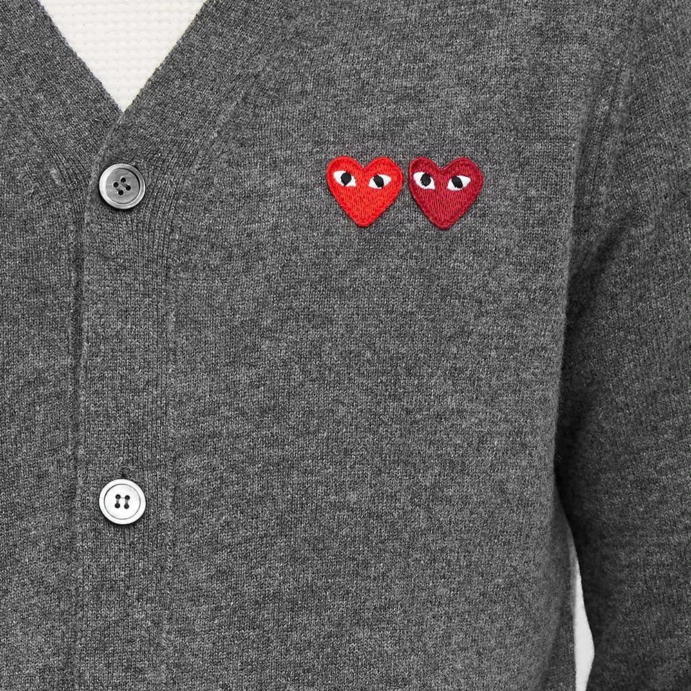 商品Comme des Garcons|Comme des Garcons Play Double Heart Cardigan,价格¥2073,第5张图片详细描述