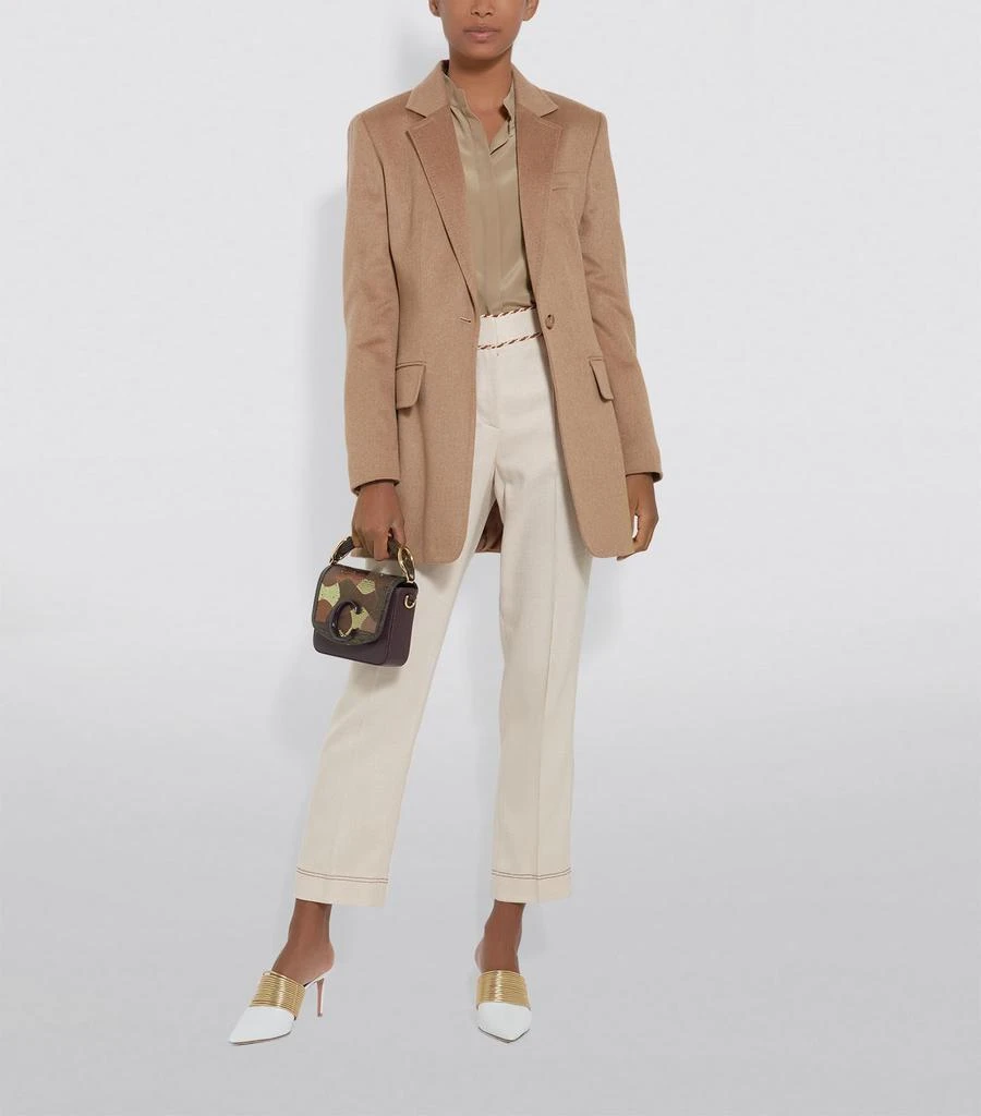 商品Max Mara|Camel Tailored Jacket,价格¥9387,第4张图片详细描述