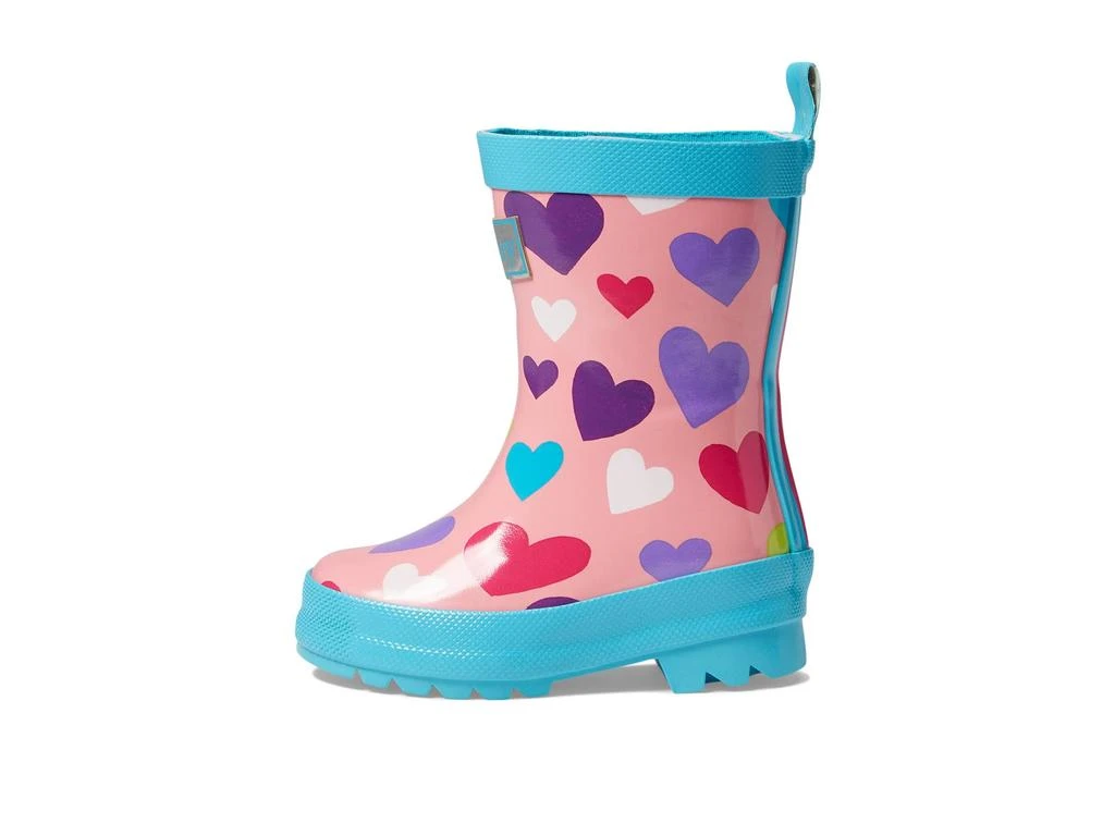 商品Hatley|Colourful Hearts Shiny Rain Boots (Toddler/Little Kid/Big Kid),价格¥298,第4张图片详细描述
