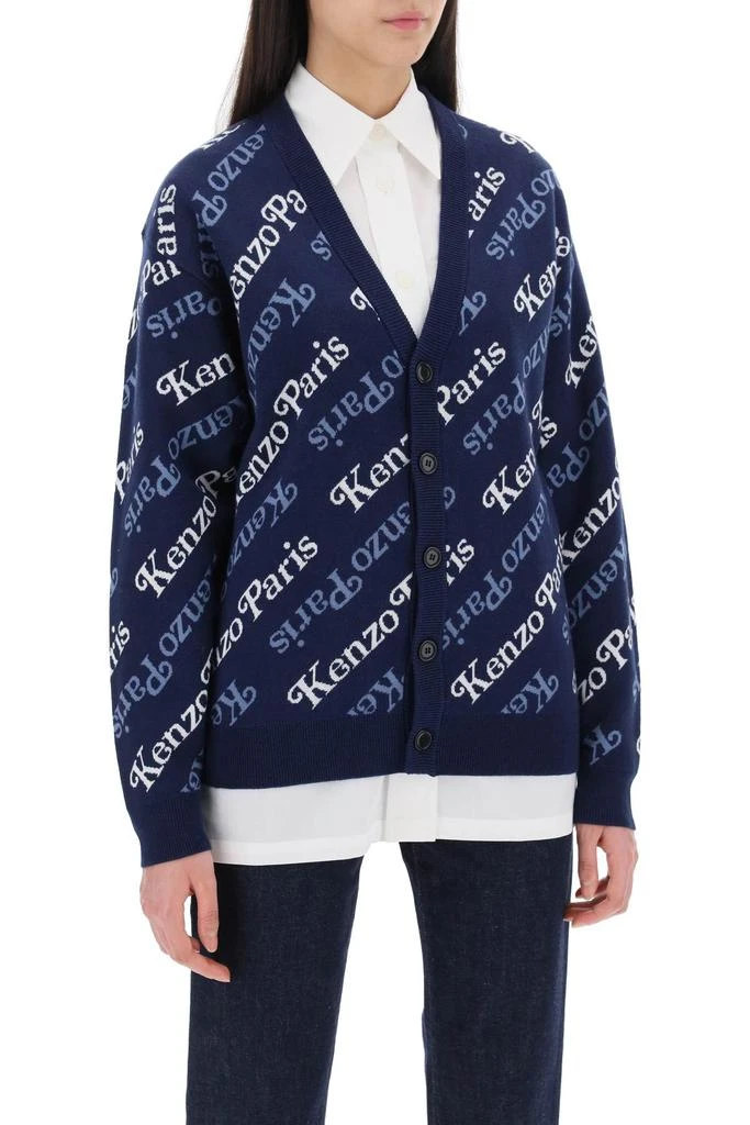 商品Kenzo|cardigan with logo pattern,价格¥1946,第2张图片详细描述