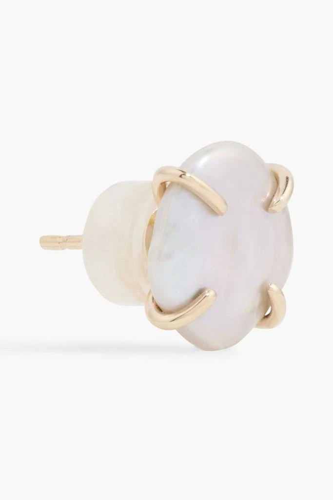 商品MELISSA JOY MANNING|14-karat gold pearl earrings,价格¥2885,第3张图片详细描述
