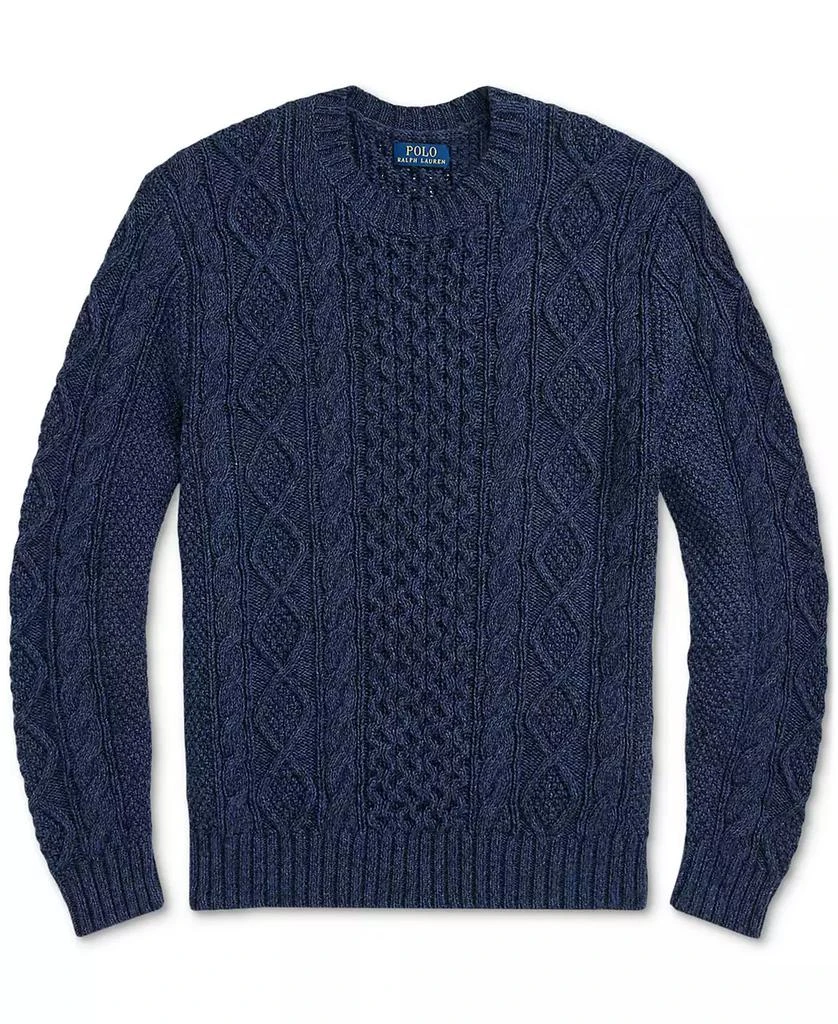 商品Ralph Lauren|Men's The Iconic Fisherman's Sweater,价格¥1276,第5张图片详细描述