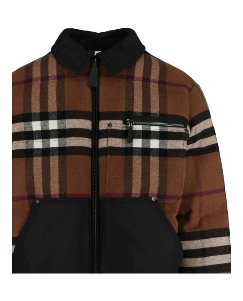 商品Burberry|Wheelton Check Down Jacket,价格¥10528,第3张图片详细描述