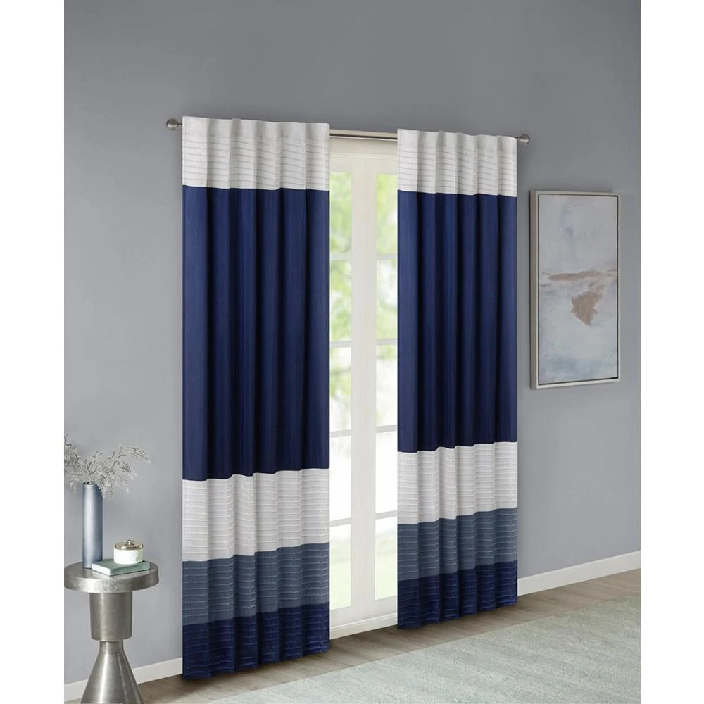 商品Madison Park|Amherst Colorblocked Valance, 50" x  18",价格¥197,第2张图片详细描述