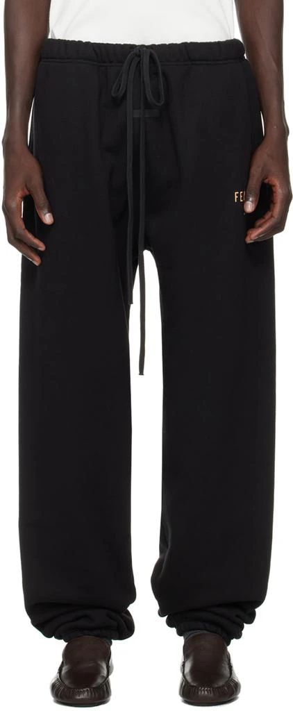 商品Essentials|Black Essentials Sweatpants,价格¥861,第1张图片