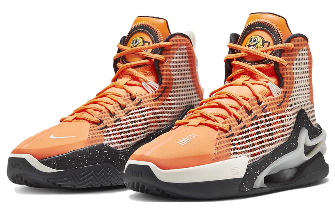 商品[国内直发] NIKE|Air Zoom GT Jump Ep 时尚百搭 高帮 篮球鞋 男款 橙白黑,价格¥826,第4张图片详细描述