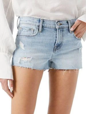 商品FRAME|Le Cutoff Denim Shorts,价格¥386,第3张图片详细描述