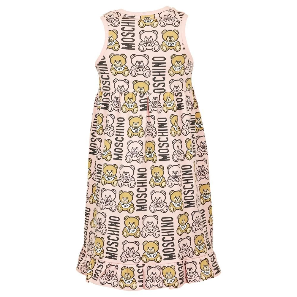 商品Moschino|Pink Pixel Logo Dress,价格¥366,第3张图片详细描述