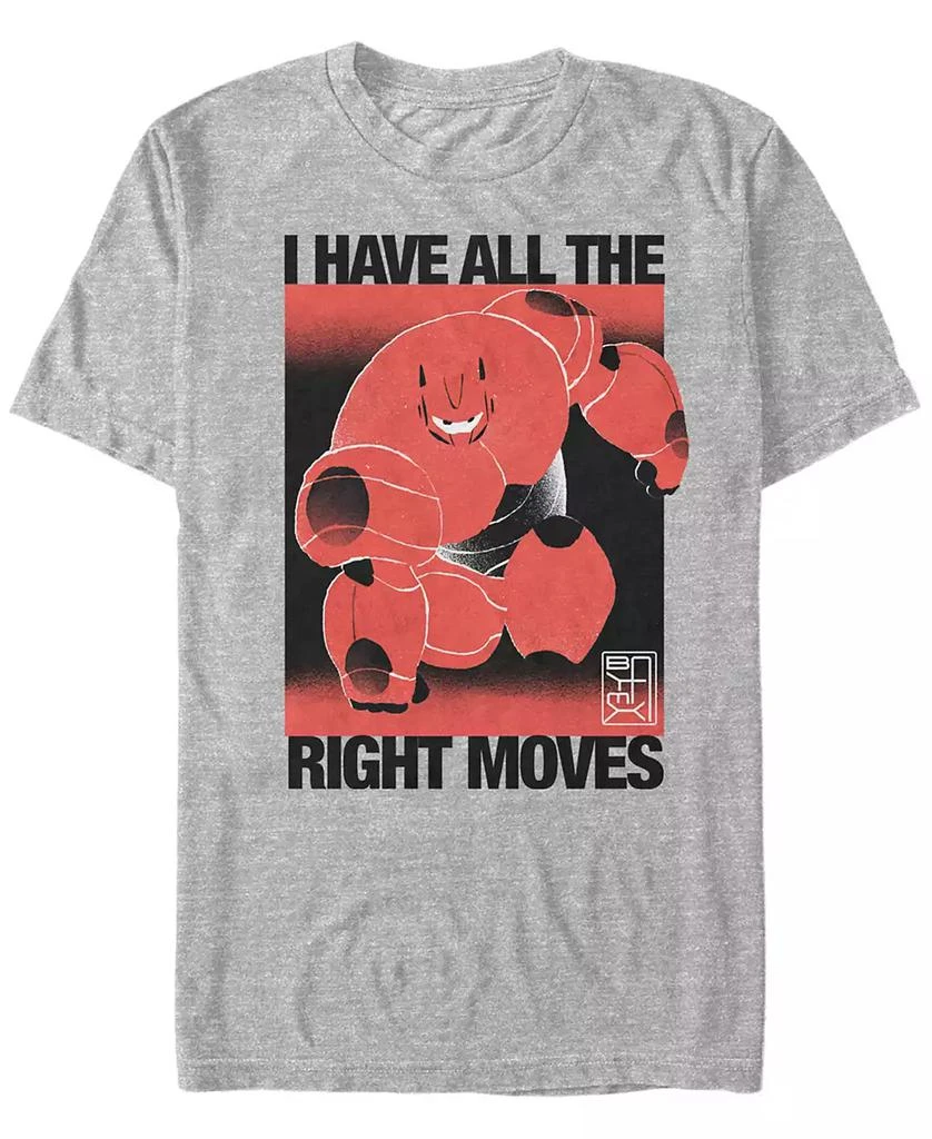 商品Disney|Disney Men's Big Hero 6 Right Moves, Short Sleeve T-Shirt,价格¥188,第1张图片