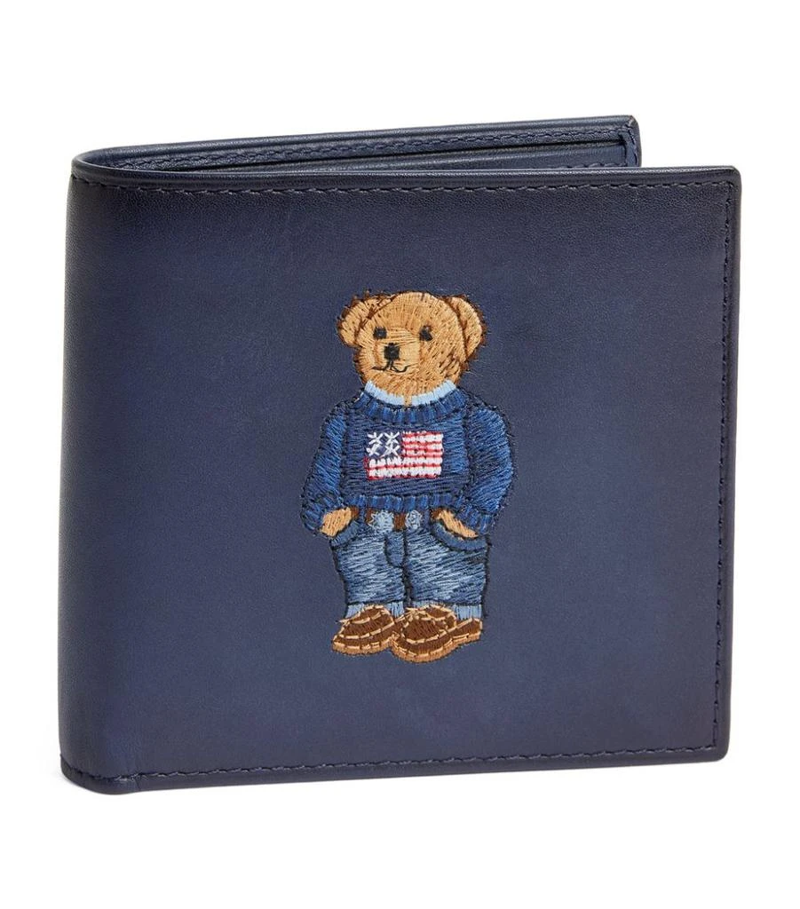 商品Ralph Lauren|Leather Polo Bear Wallet,价格¥1413,第1张图片