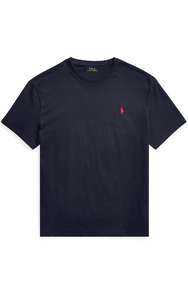 商品Ralph Lauren|Classic Fit Crewneck T-Shirt - Ink ,价格¥105,第4张图片详细描述