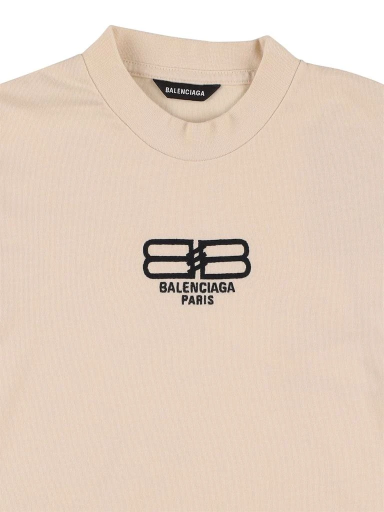 商品Balenciaga|Cotton Jersey S/s T-shirt,价格¥1876,第1张图片详细描述