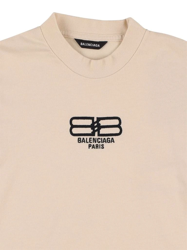 商品Balenciaga|Cotton Jersey S/s T-shirt,价格¥1934,第1张图片详细描述