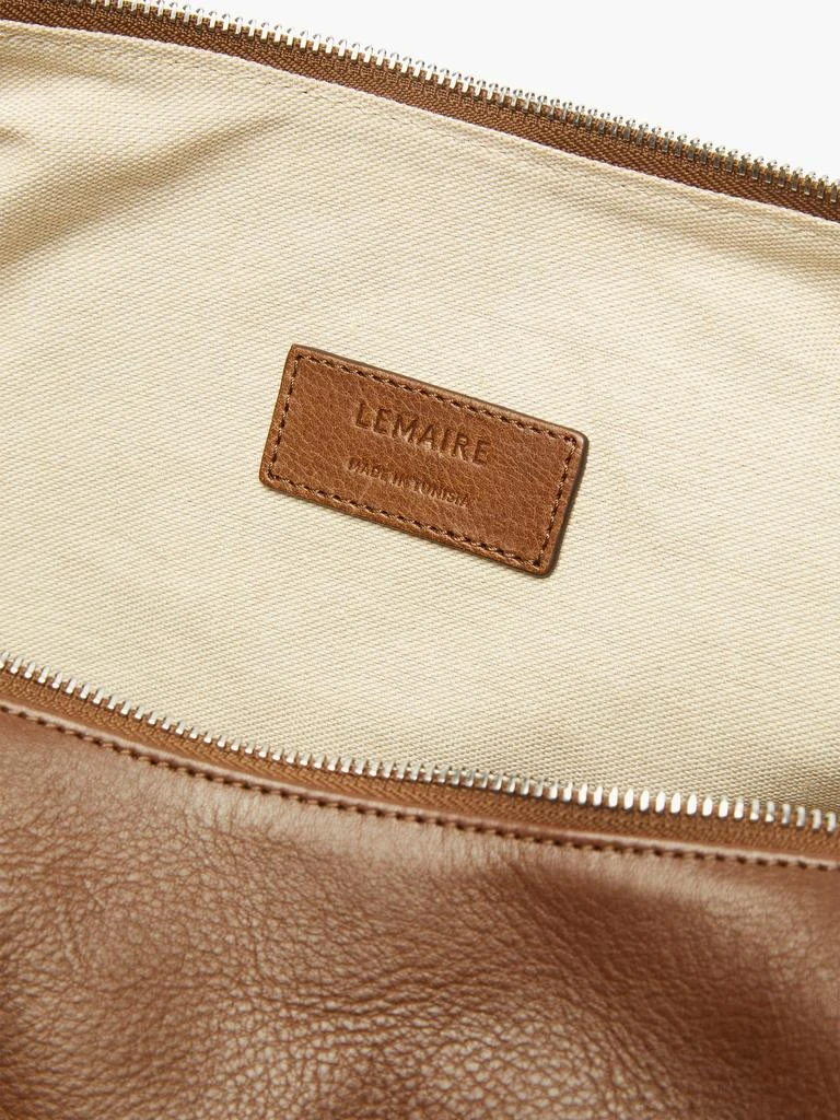 商品Lemaire|Grained-leather backpack,价格¥12367,第5张图片详细描述