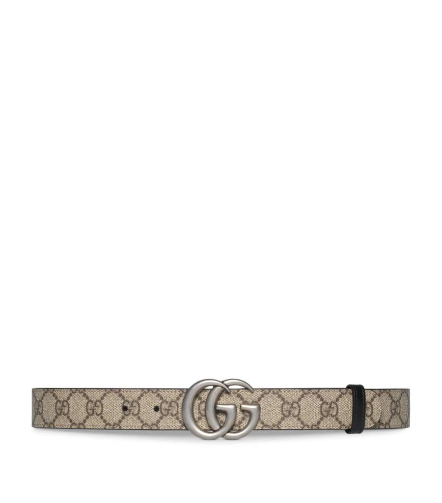 商品Gucci|GG Supreme Reversible Belt,价格¥3733,第1张图片