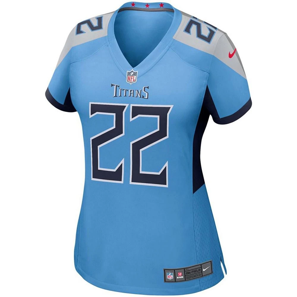 Nike Women's Derrick Henry Light Blue Tennessee Titans Game Jersey 3
