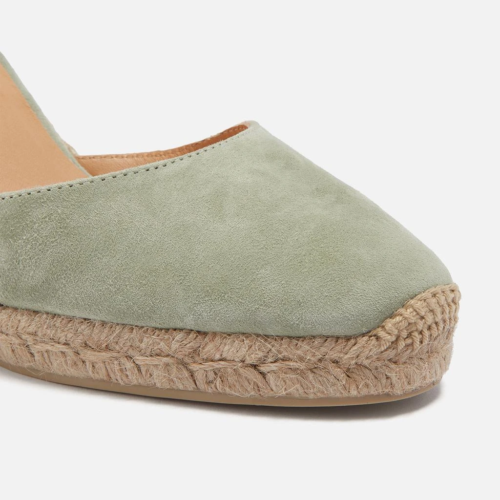 商品CASTAÑER|Castañer Women’s Carina Suede Wedge Espadrilles,价格¥526,第4张图片详细描述