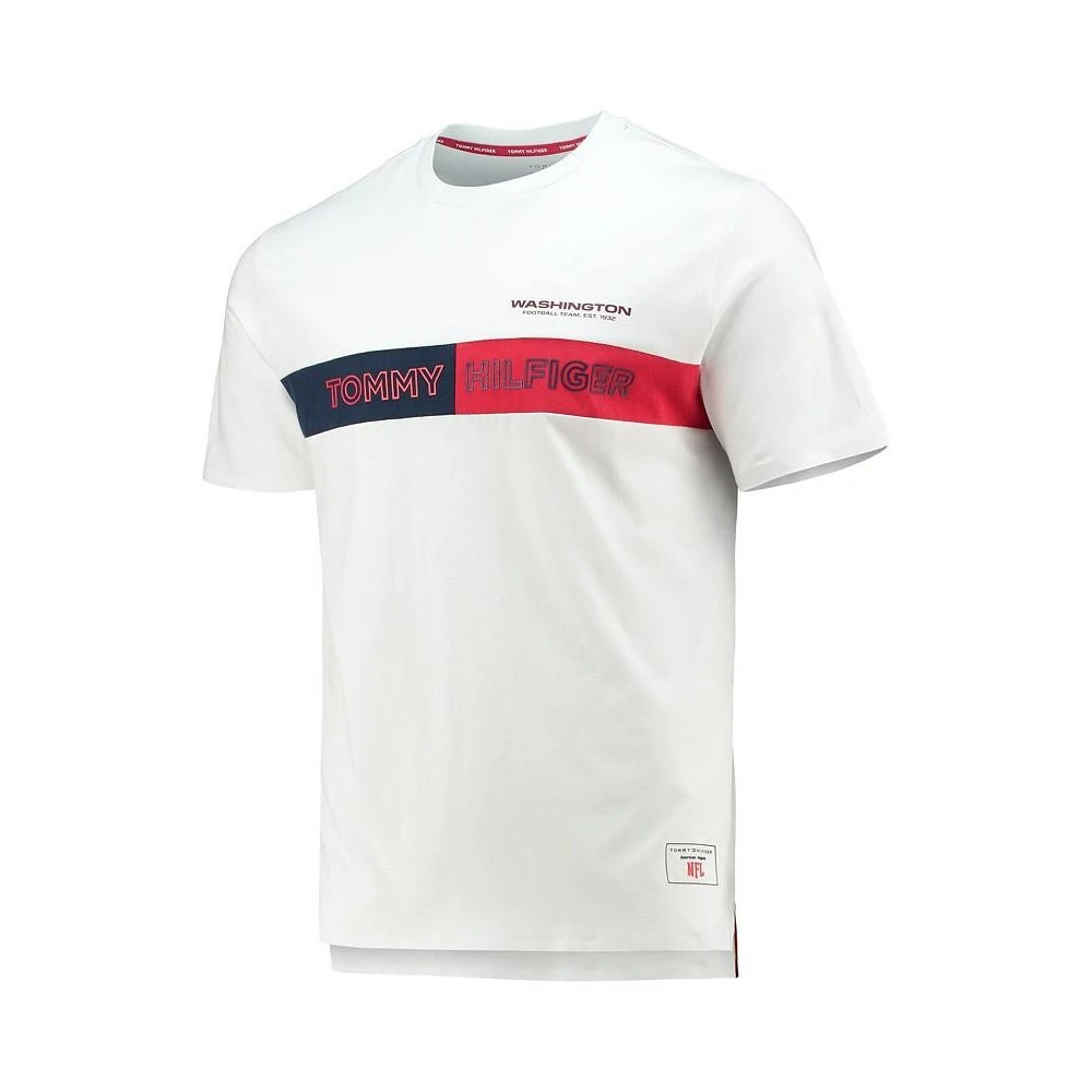 商品Tommy Hilfiger|Men's White Washington Football Team Core T-shirt,价格¥374,第2张图片详细描述