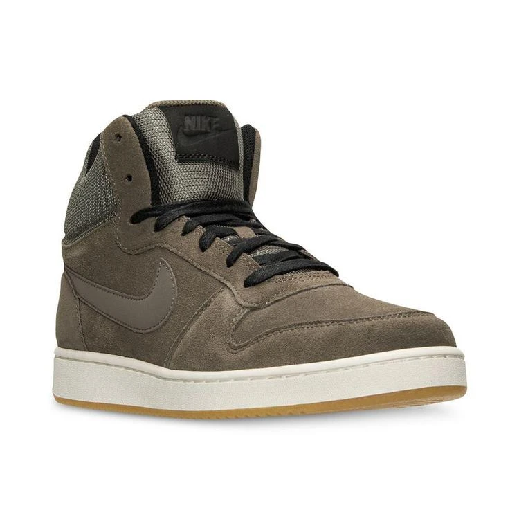 商品NIKE|Men's Court Borough Mid Premium Casual Sneakers from Finish Line,价格¥300,第2张图片详细描述