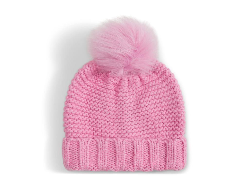 商品UGG|Knit Hat with Faux Fur Pom and Knit Mittens Set (Infant),价格¥628,第4张图片详细描述