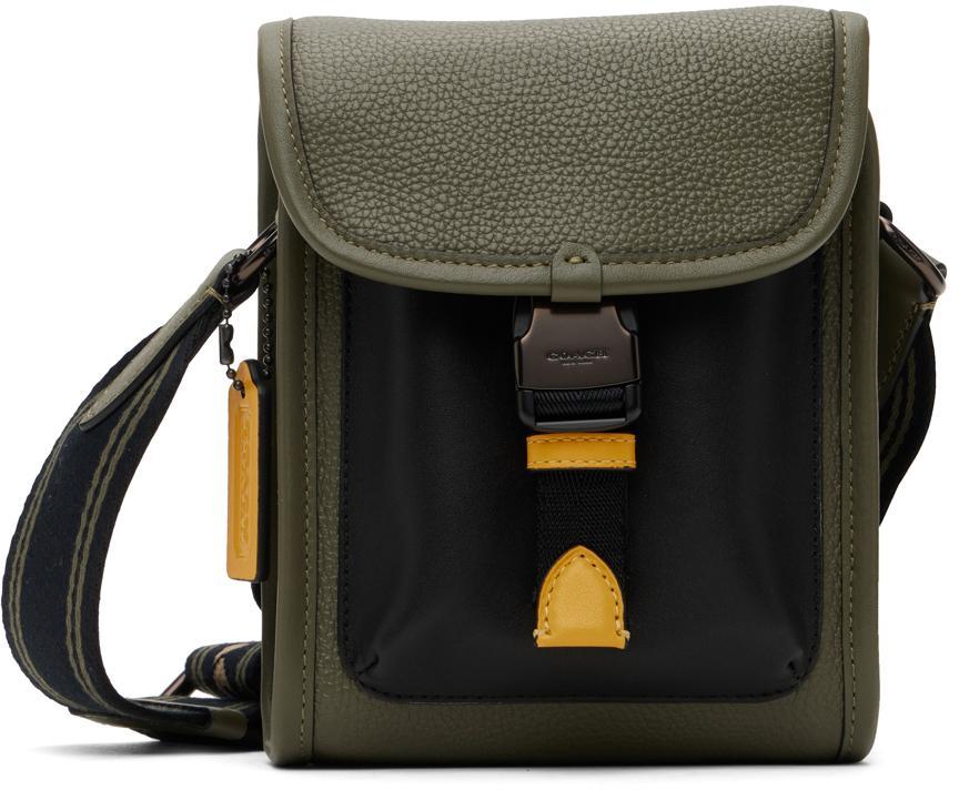 商品Coach|Khaki Charter North/South Messenger Bag,价格¥2206,第1张图片