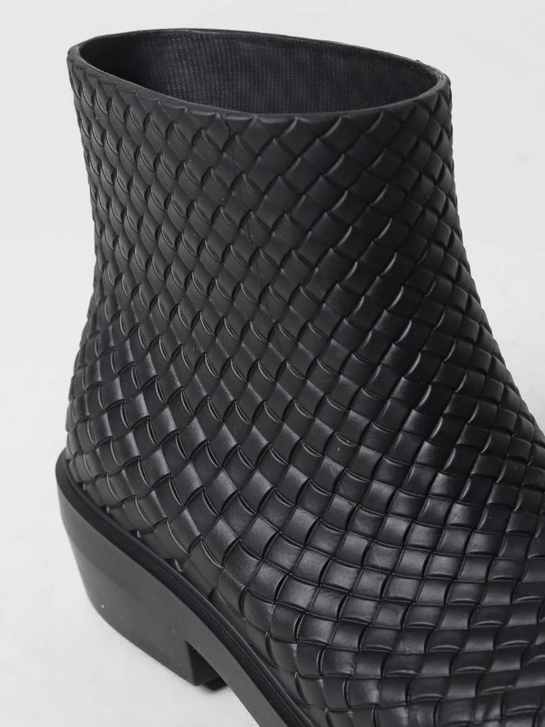 商品Bottega Veneta|Bottega Veneta Fireman ankle boots in woven rubber,价格¥6421,第4张图片详细描述