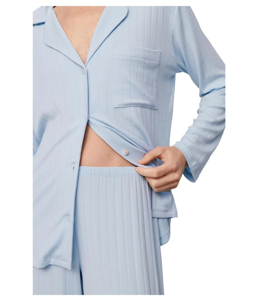 商品Eberjey|Gisele Rib Long Pj Set,价格¥1266,第4张图片详细描述