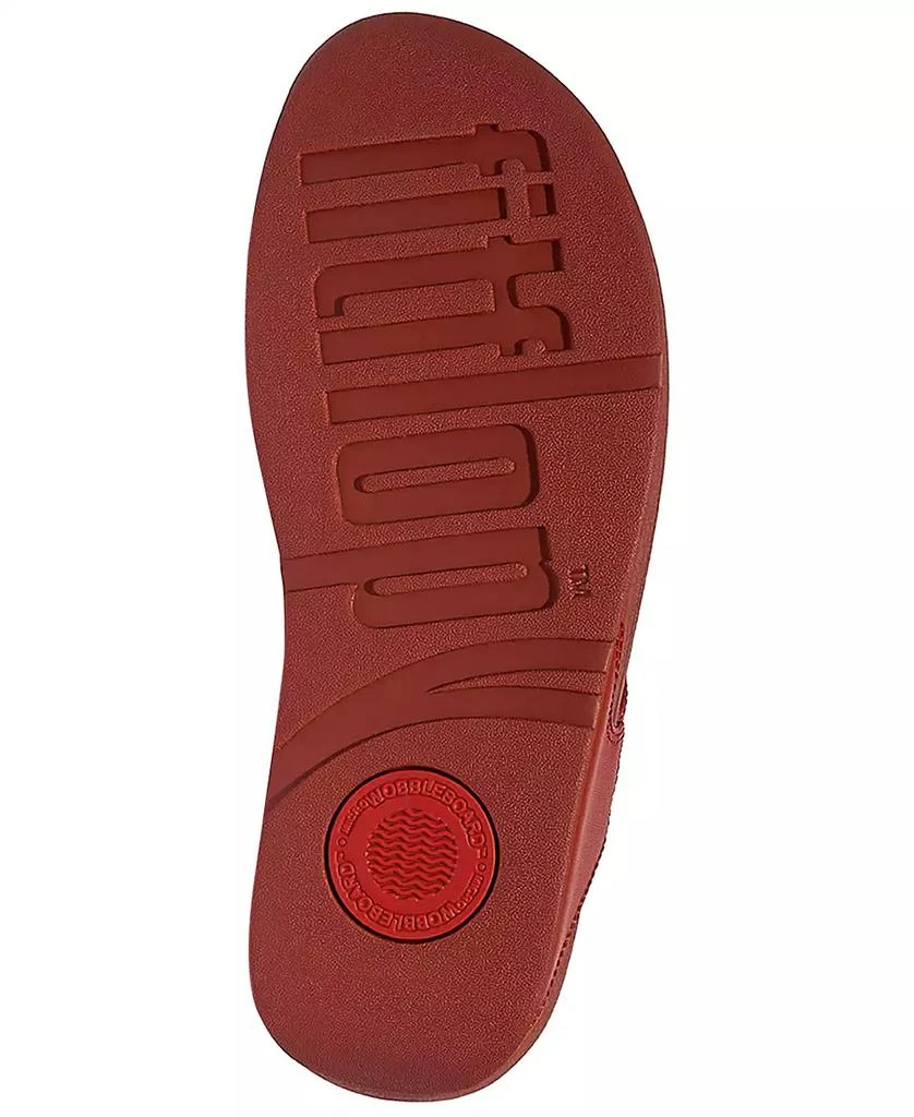 商品FitFlop|Women's Lulu Leather Toe-Thongs Sandals,价格¥667,第4张图片详细描述