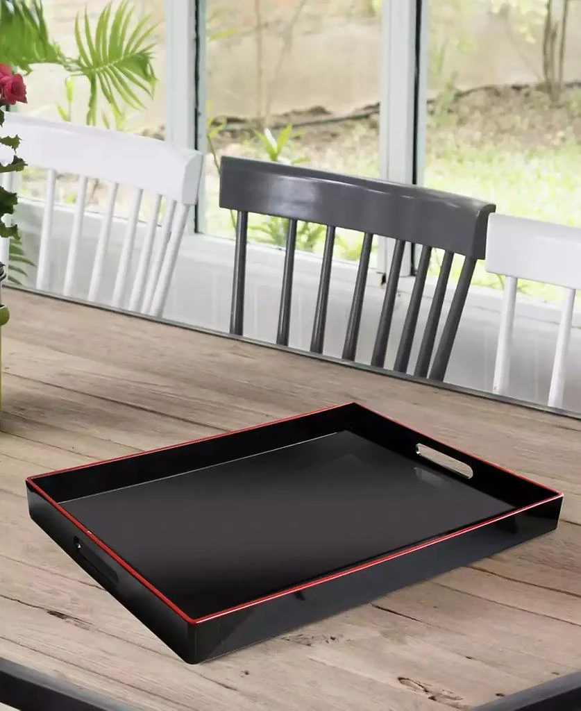 商品American Atelier|Angular Tray with Handles, 14" x 19",价格¥352,第2张图片详细描述