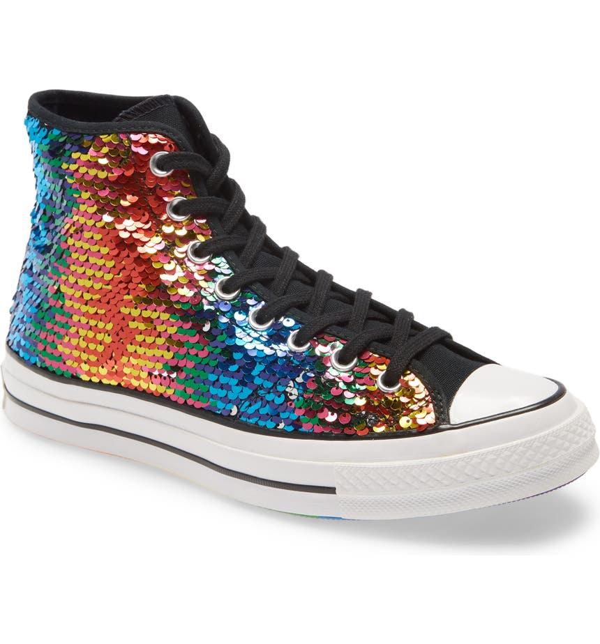 Chuck Taylor® All Star® 70 High Top Pride Sneaker商品第1张图片规格展示