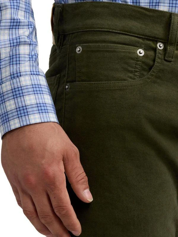 商品Ralph Lauren|Moleskin 5-Pocket Slim-Straight Jeans,价格¥2832,第4张图片详细描述