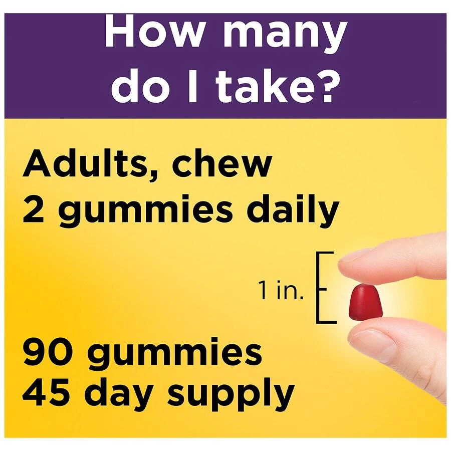 商品Nature Made|Biotin 3000 mcg Gummies Mixed Berry, Cranberry & Blueberry,价格¥90,第3张图片详细描述