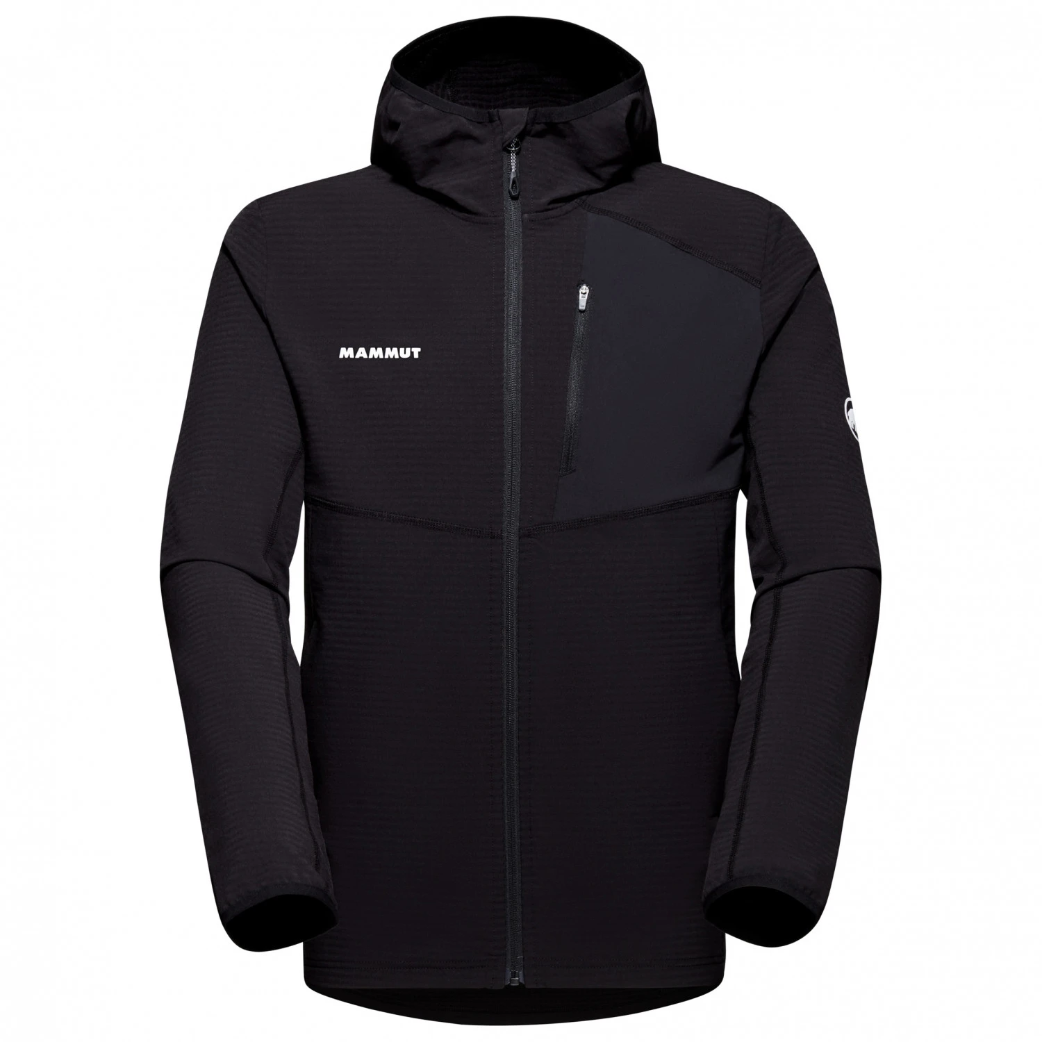 商品【商品预售7天】 Mammut|Mammut 男士户外软壳衣 0054389BLACK 黑色,价格¥2757 描述