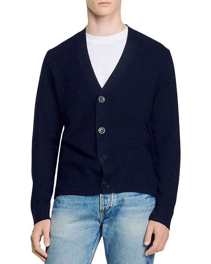 商品Sandro|Flash V-Neck Cardigan,价格¥1679,第1张图片