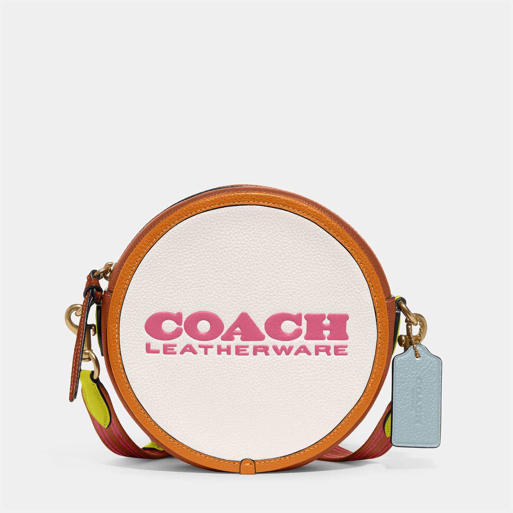 Coach Women's Colorblock Kia Circle Bag - Chalk Multi商品第1张图片规格展示