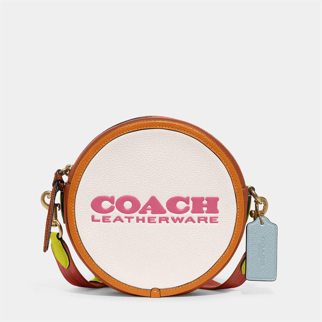 商品Coach|Coach Women's Colorblock Kia Circle Bag - Chalk Multi,价格¥1722,第1张图片