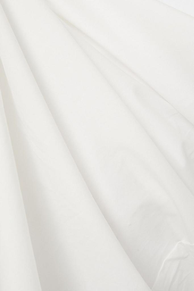 商品Maje|Carlina embellished cotton-poplin blouse,价格¥980,第4张图片详细描述