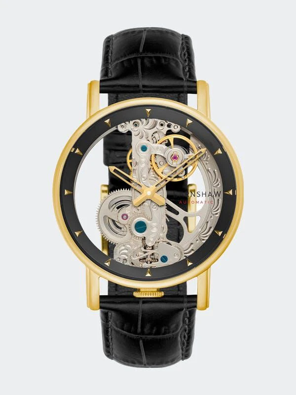 商品Thomas Earnshaw|Fowler Bridge Automatic Watch  Gold,价格¥2192,第1张图片