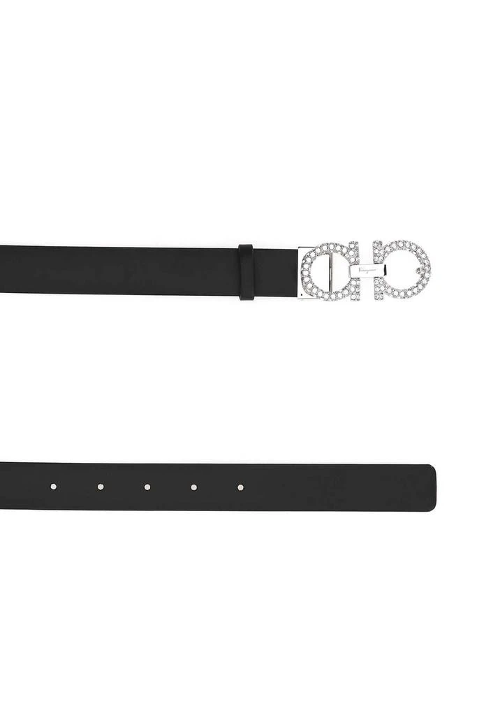 商品Salvatore Ferragamo|Salvatore Ferragamo Gancini Logo Plaque Belt,价格¥2510,第2张图片详细描述