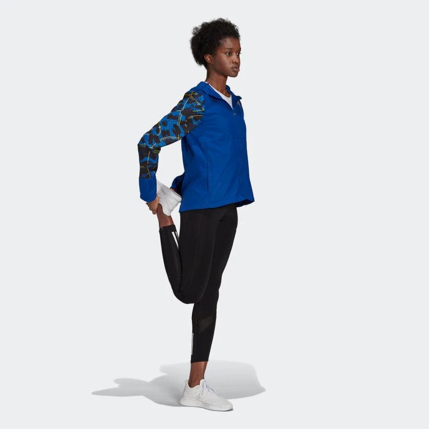 商品Adidas|Women's adidas Boston Marathon Own the Run Reflective Wind Jacket,价格¥272,第4张图片详细描述