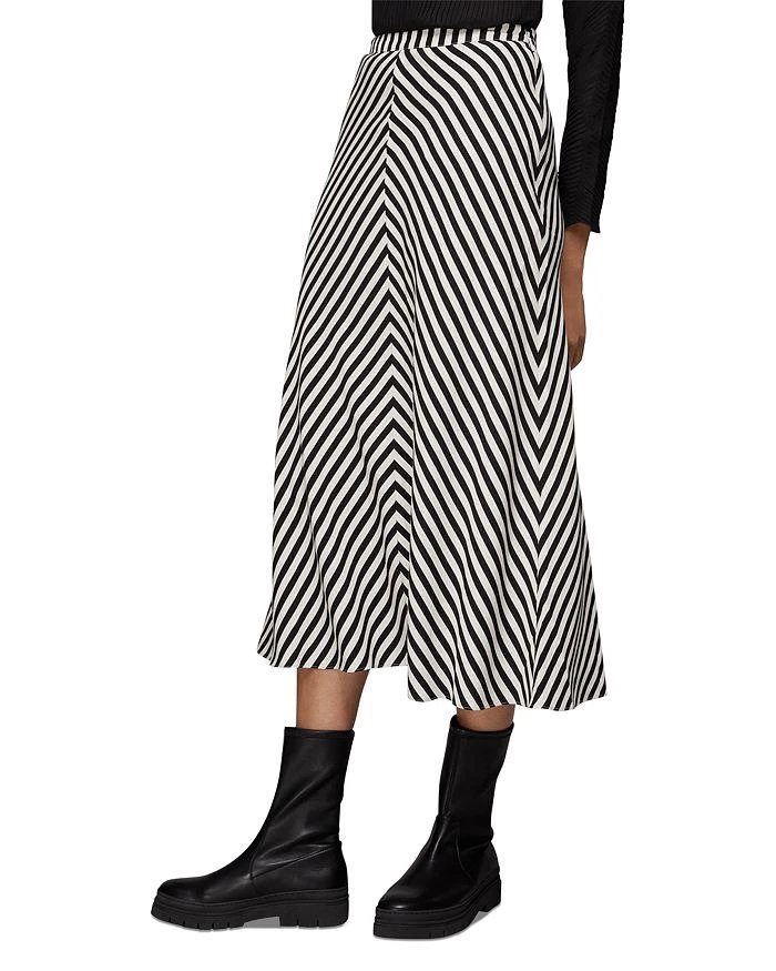 商品Whistles|Diagonal Striped Skirt,价格¥1053,第1张图片