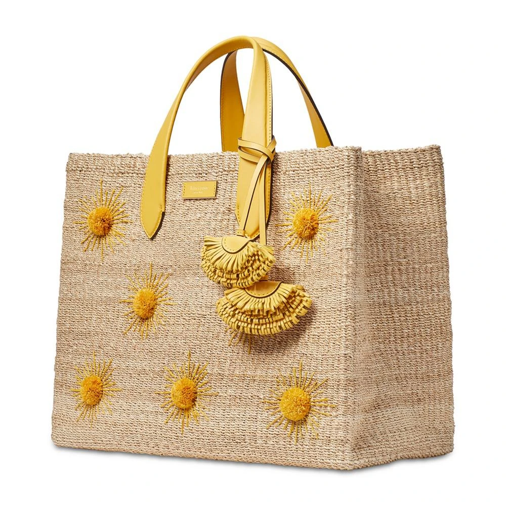 商品Kate Spade|Manhattan Sun Raffia Large Tote,价格¥1704,第4张图片详细描述
